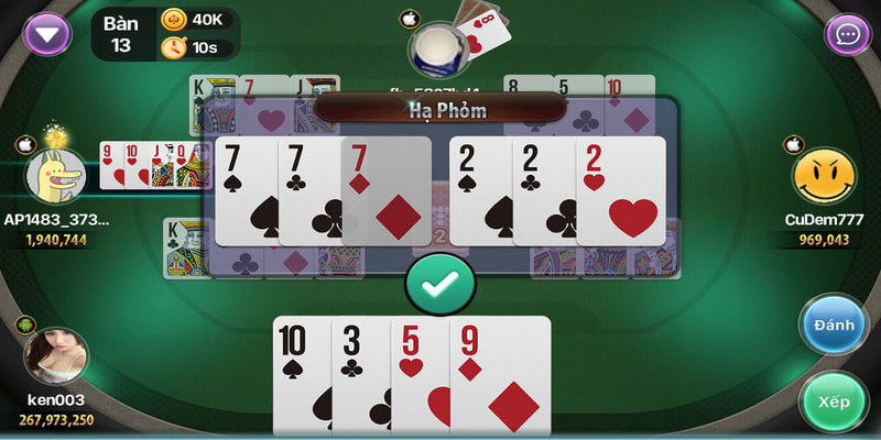Game bài Phỏm dễ dàng chiến thắng với một số mẹo chơi hay ho